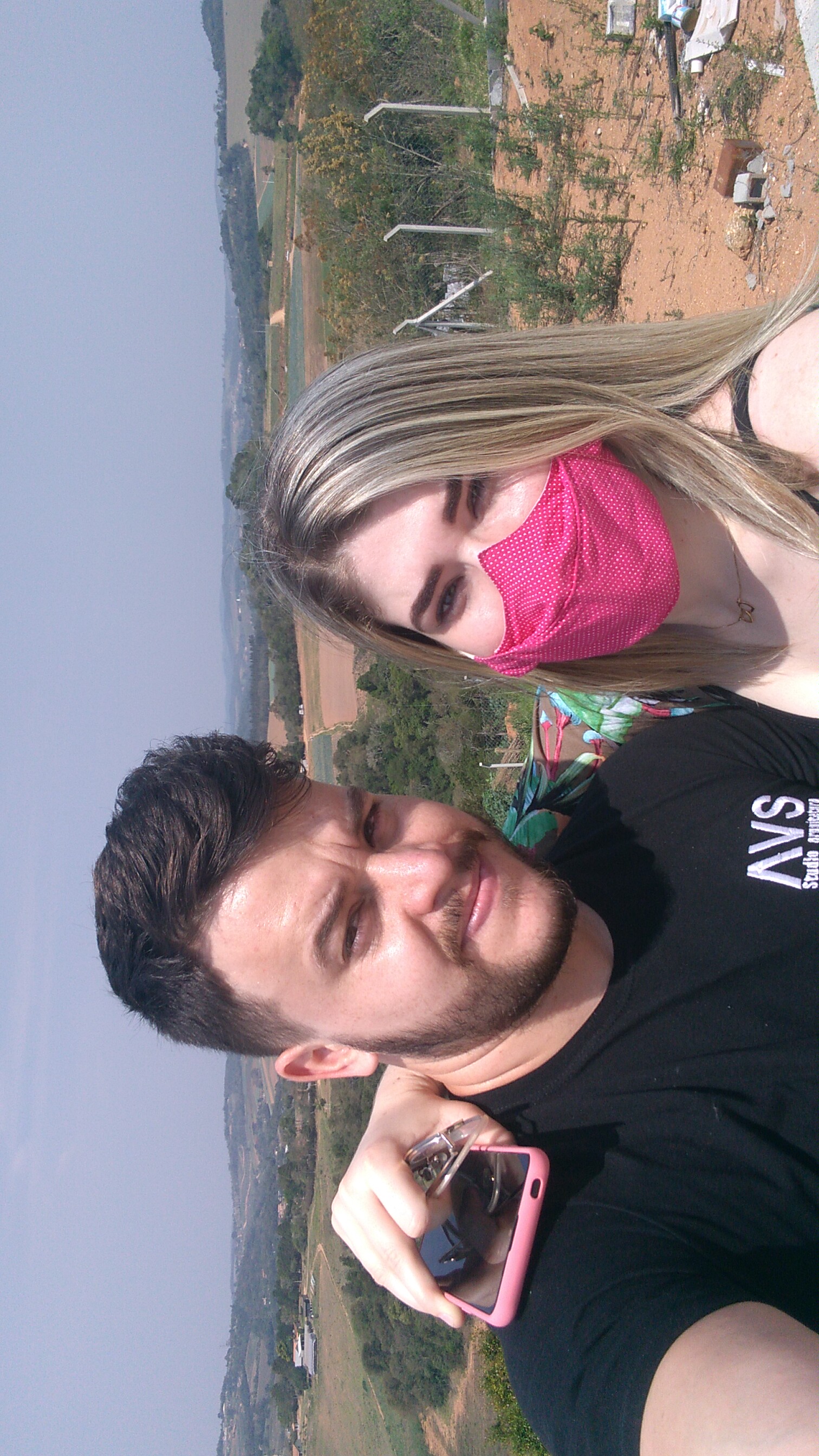 Sorrindo juntos